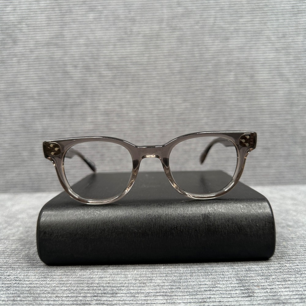 Oliver Peoples Afton OV5236 1132 Grey Translucent Y2K Eyeglasses 47-22-145 Italy